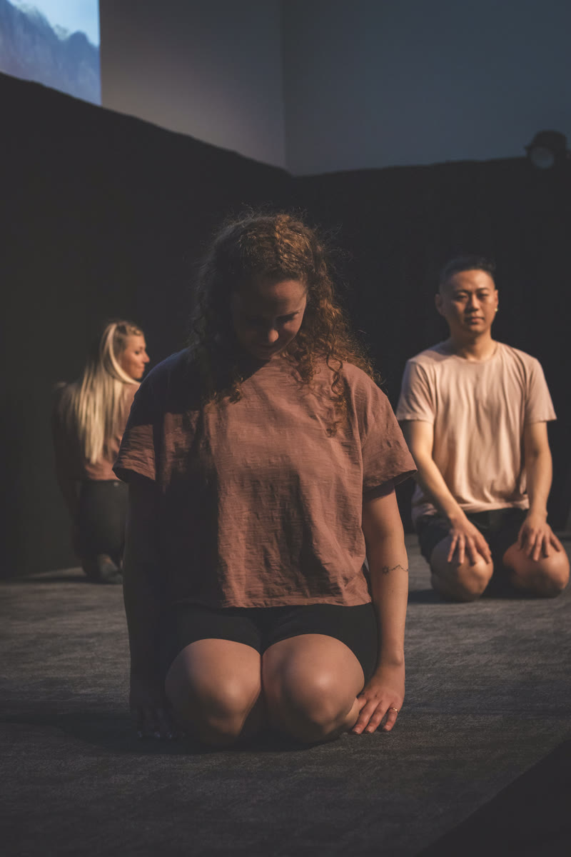 QTC dancers in warm light